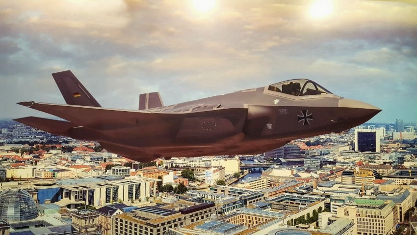 Rheinmetall prepares production line for F-35A centre fuselage sections in Germany [VIDEO]