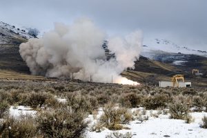 The U.S. Air Force and Northrop Grumman Corporation have successfully conducted a full-scale qualification static fire test of the Sentinel intercontinental ballistic missile (ICBM) stage-one solid rocket motor. The test took place on 6 March 2025 at Northrop Grumman’s facility in Promontory, Utah.