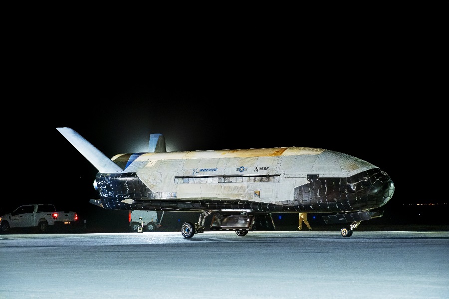 U.S. Space Force: X-37B spaceplane completes groundbreaking mission