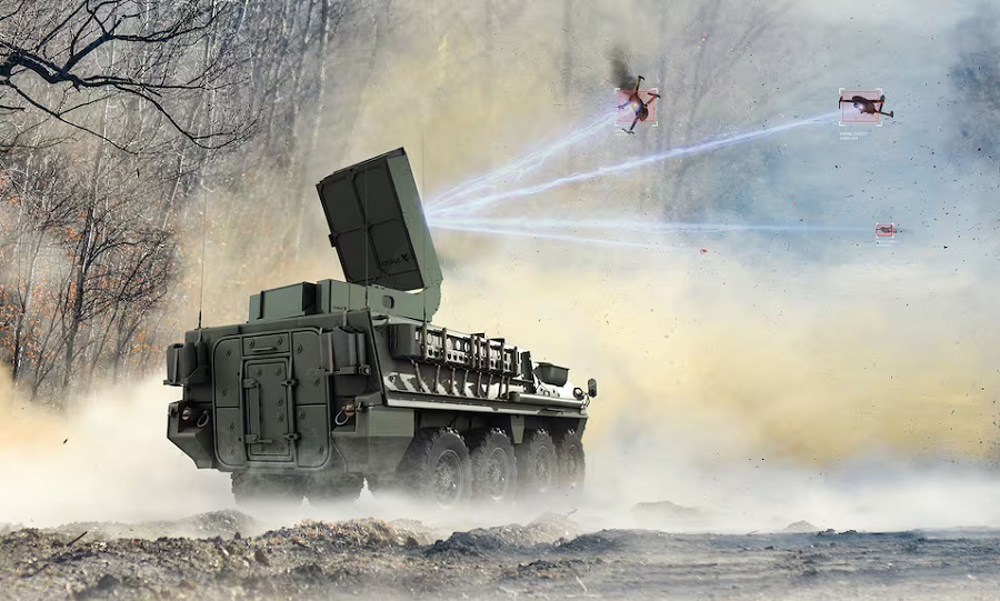 Epirus: high-power microwave system delivered to U.S. Navy for ground-based drone defence