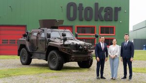 Turkey’s leading land systems manufacturer Otokar has signed a Joint Venture (JV) Agreement with Romanian defence company Automecanica S.A. to produce COBRA II 4x4 armoured vehicles in Romania. The agreement also includes engineering, marketing, and after-sales services to support the vehicles locally.