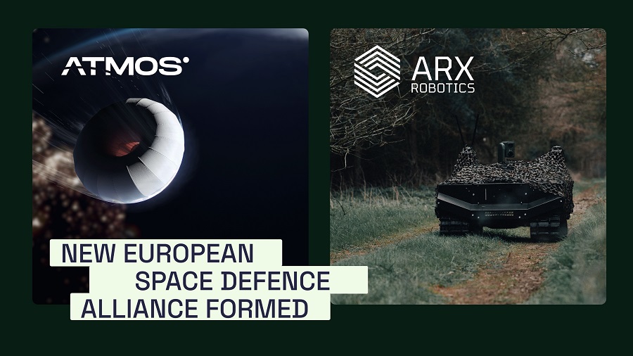 ATMOS and ARX Robotics forge alliance to bolster European space defence capabilities