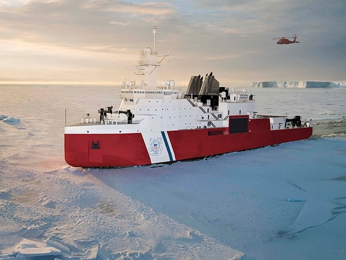 Bollinger Shipyards commences production of first U.S. heavy polar icebreaker in 50 years