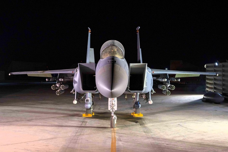 F-15E fighters deployed with new APKWS rocket loadout for anti-drone missions in CENTCOM region