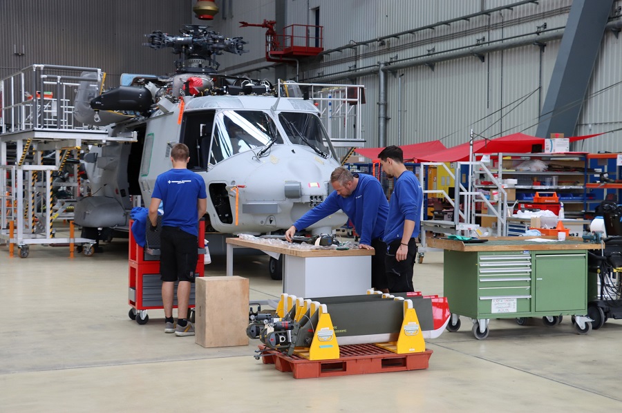 General Atomics AeroTec Systems expands NH90 maintenance capacity with new dock