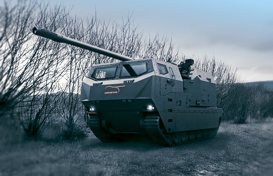At the International Defence & Security Exhibition FEINDEF in Madrid, General Dynamics European Land Systems (GDELS), in partnership with KNDS, has introduced the NEMESIS, a state-of-the-art tracked artillery system. This innovative self-propelled artillery piece is based on the ASCOD platform and is equipped with the fully automated 155 mm / L52 Artillery Gun Module (AGM) from KNDS.