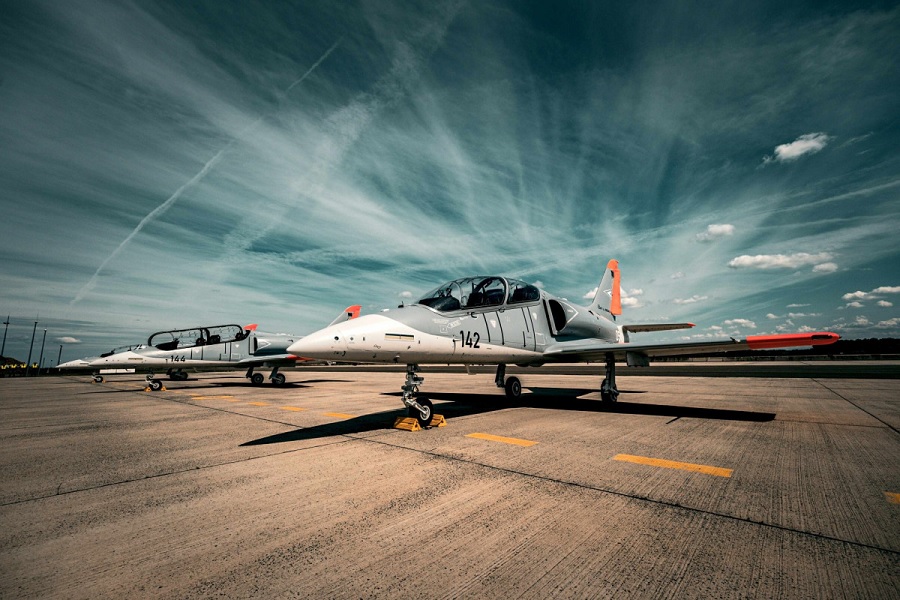 Hungarian Air Force receives first L-39 Skyfox trainer aircraft from Czech manufacturer Aero Vodochody