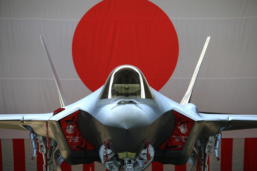 Japan receives first F-35 fighters at Komatsu Air Base, marking key defence milestone