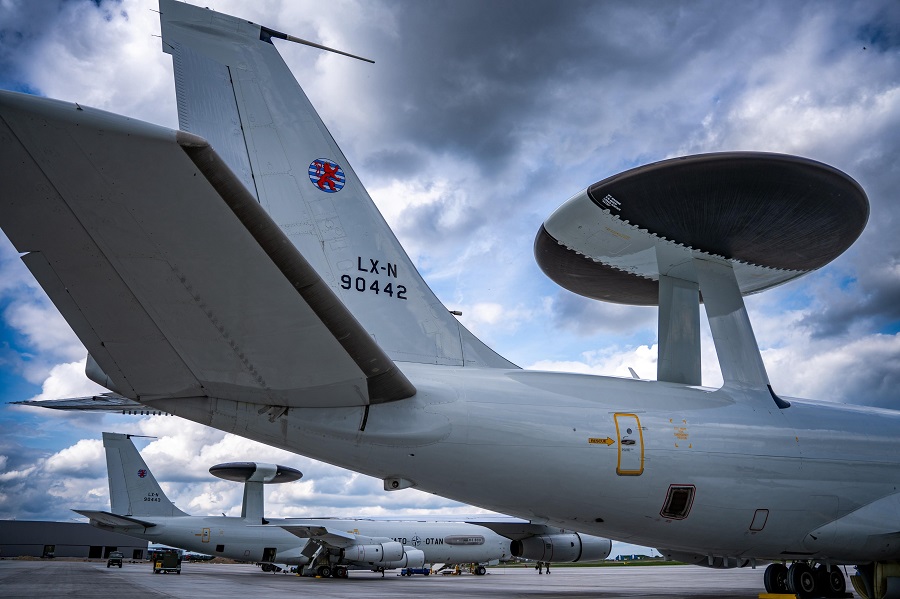 NATO AWACS aircraft deployed to Lithuania for enhanced Vigilance in Baltic Region