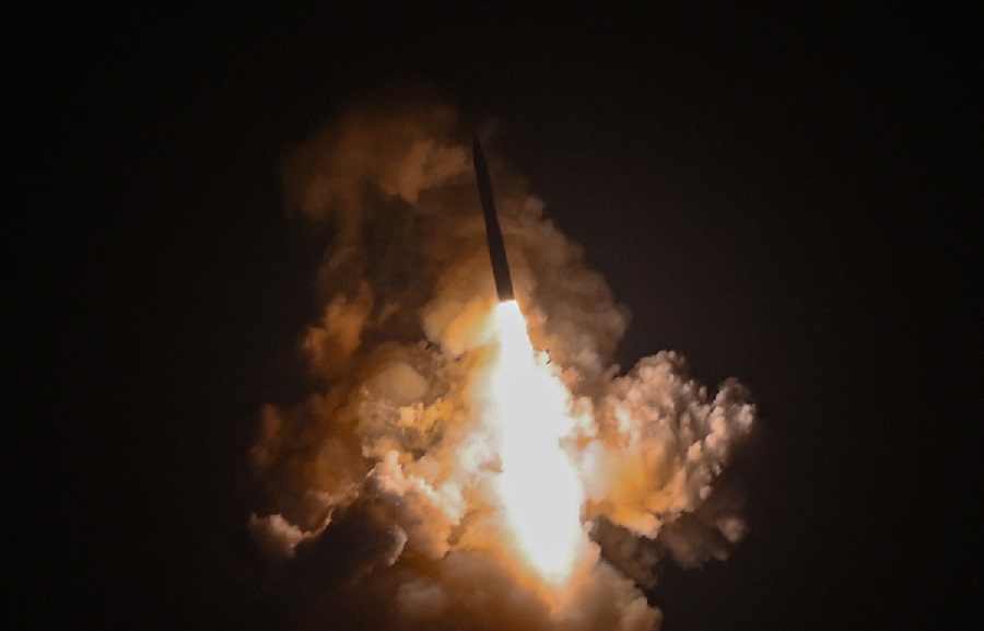 Strategic deterrence: United States launches Minuteman III missile, demonstrates readiness of nuclear forces