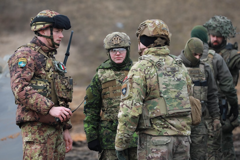 Strengthening battle readiness: U.S. Soldiers participate in multinational engineering exercise Verboom