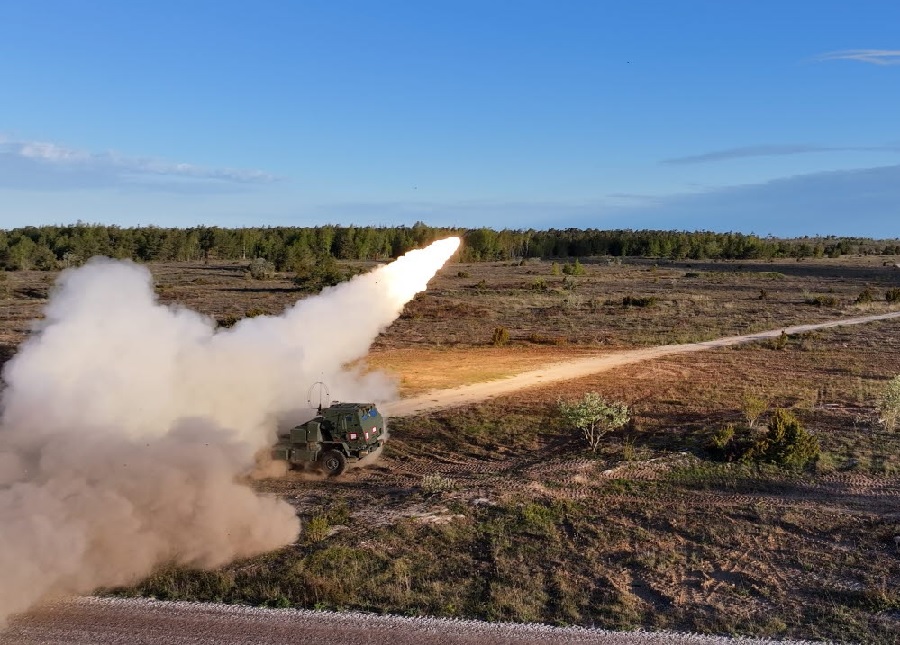 U.S. Marine Corps deploys HIMARS to Gotland during Swift Response 25 exercise