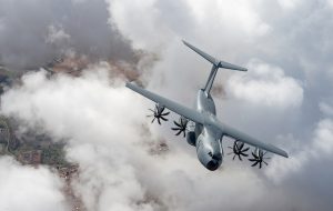 Airbus has signed a contract with the German procurement agency BAAINBw to equip 23 A400M aircraft of the German Air Force with Directed Infrared Counter Measures (DIRCM). The system is designed to protect the aircraft from missiles with infrared seekers.
