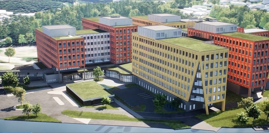 Kongsberg launches construction of landmark sustainable office hub Utsikten