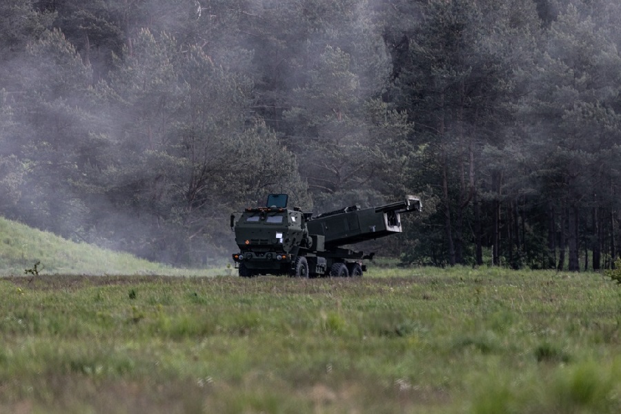 Lithuanian troops conduct first mational HIMARS operation and maintenance exercise