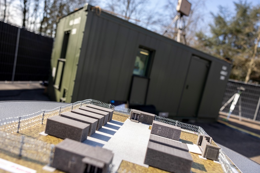 Norwegian firm Cyviz unveils mobile, ballistic-proof command centre in Dutch military exercise