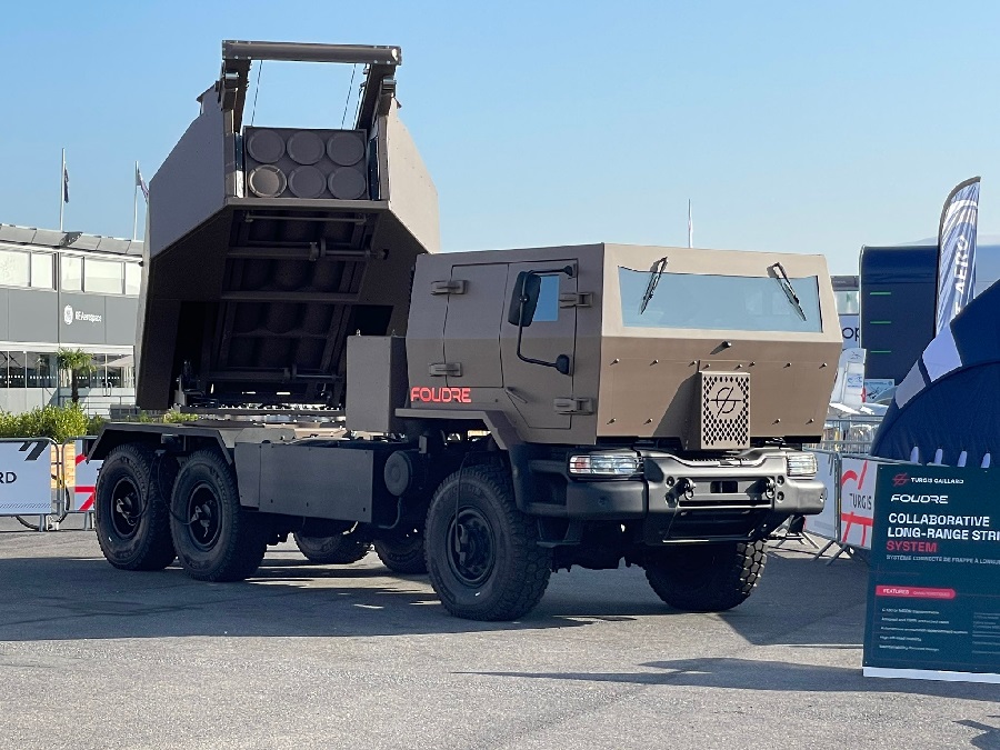 Turgis & Gaillard unveils Foudre MLRS system as French HIMARS alternative at Paris Air Show