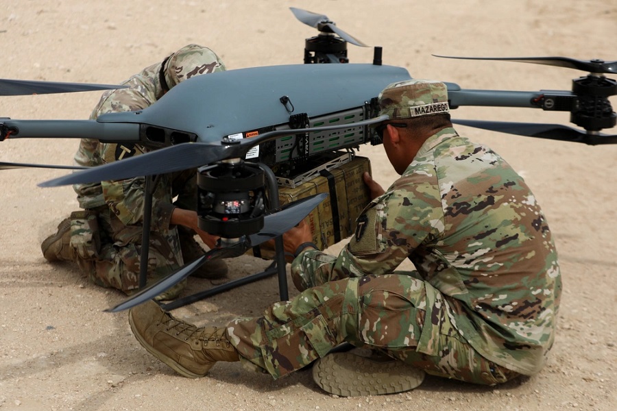 U.S. Army test TRV-150 tactical resupply drone in CENTCOM innovation exercise