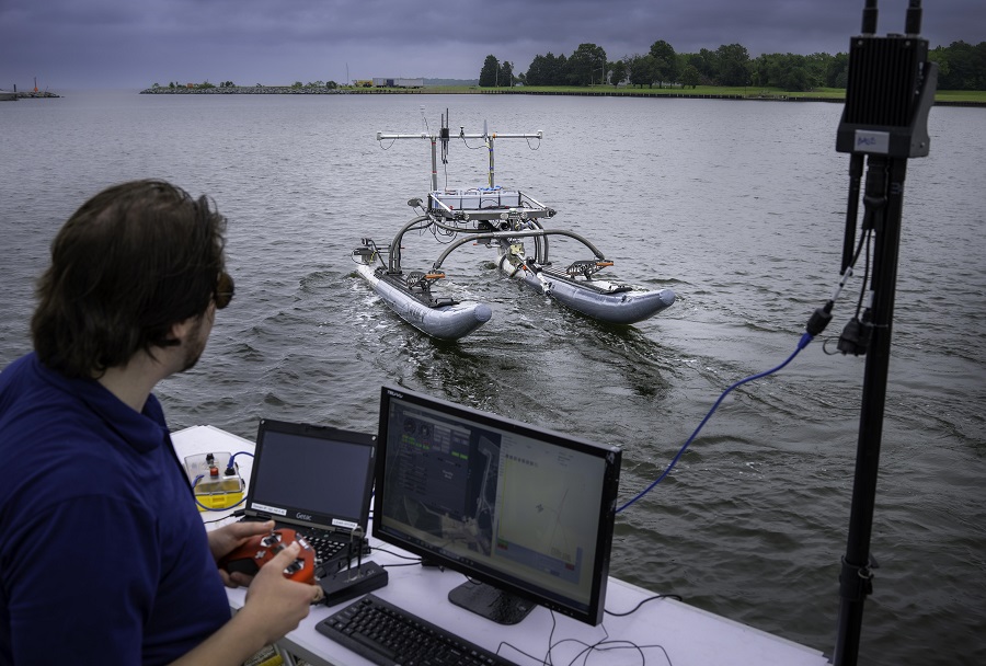 U.S. Navy demonstrates swarm mission planning software with OCDSS technology