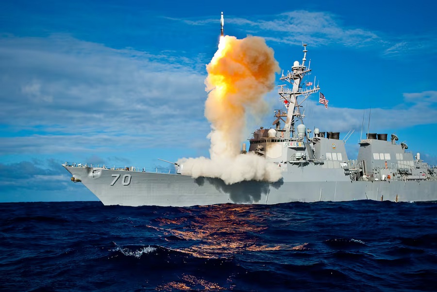 U.S. Navy deploys five ballistic missile defence destroyers to Mediterranean to protect Israel