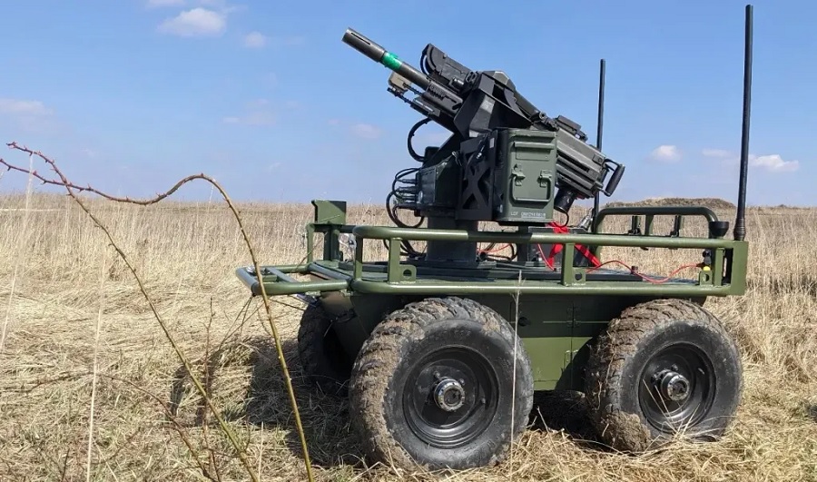 Ukraine’s defence ministry authorises weapon station with grenade launcher for operational use