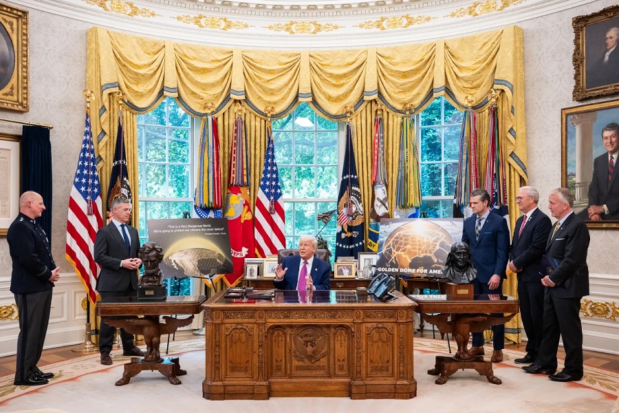 President Trump proposes $25 billion to launch Golden Dome missile defence programme