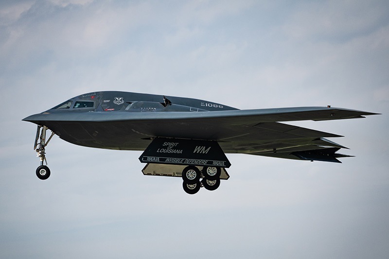 First combat use of GBU-57 and largest B-2 Spirit mission in Operation Midnight Hammer