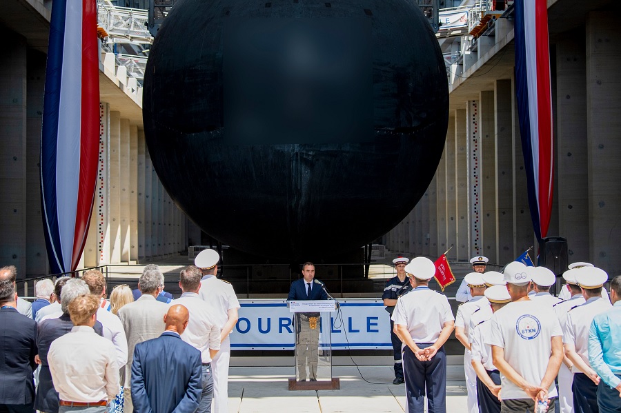 France commissions Tourville submarine and expands infrastructure for new-generation nuclear fleet