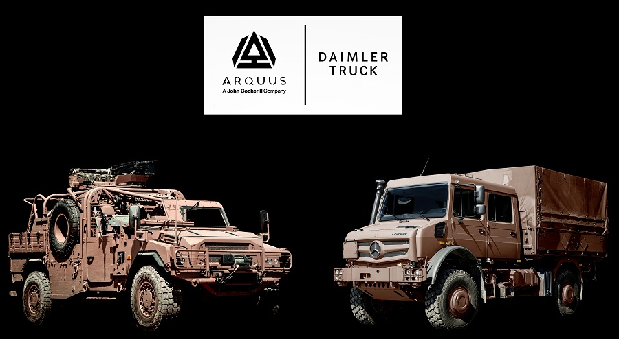 Franco-German industry collaboration: ARQUUS and Daimler Truck team up for next-gen military vehicles