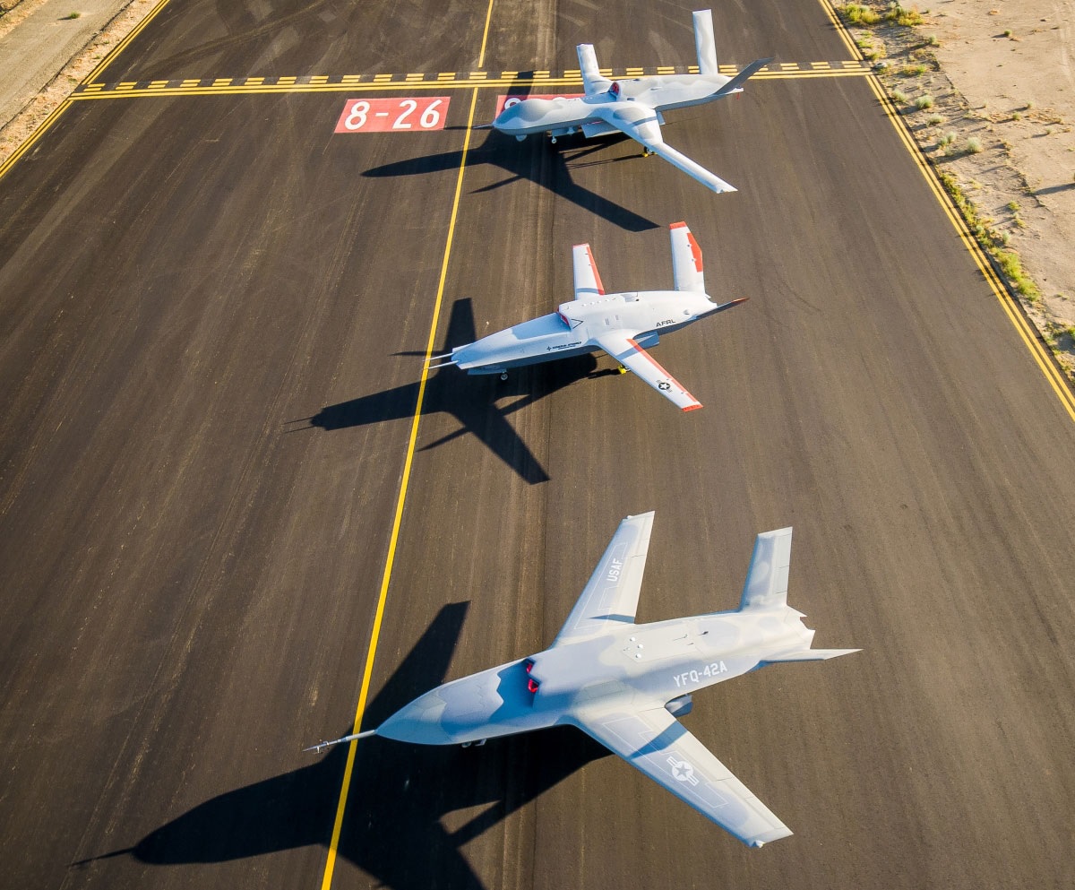 General Atomics: XQ-67A demonstrates autonomous capabilities and datalink integration in High Desert test