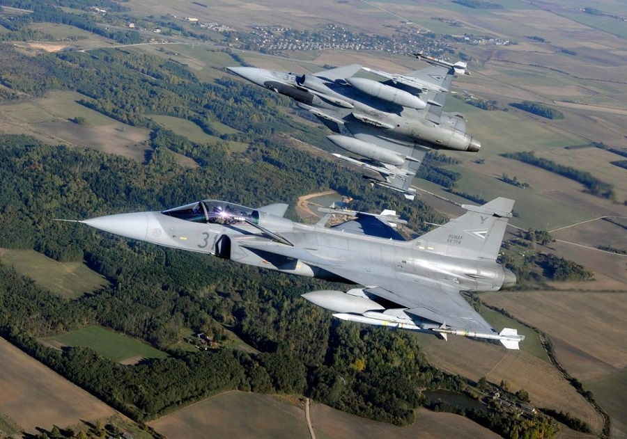 Hungarian Air Force deploys Gripen fighters to Lithuania for NATO Baltic Air Policing mission