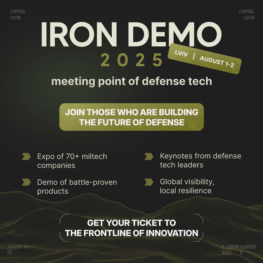 IRON DEMO 2025: a gathering point of Ukrainian defense tech is coming!