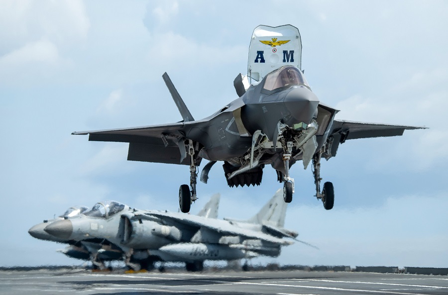 Italian Air Force reactivates 101st Flight Group with F-35B jets at Amendola Air Base