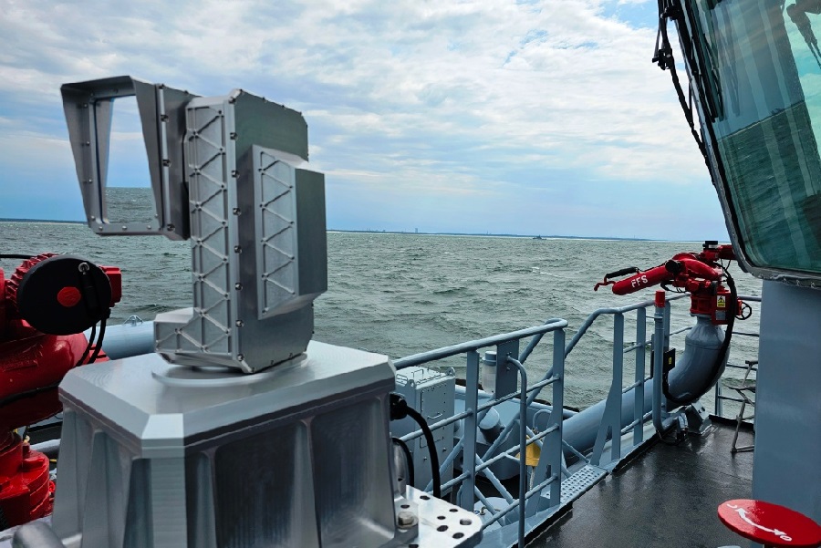 Lithuanian company Astrolight successfully demonstrates secure laser communications at sea
