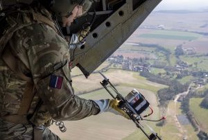 The Royal Air Force has successfully launched First Person View (FPV) drones from a CH-47 Chinook helicopter, marking a significant step forward in the UK’s airborne capabilities. The trial, known as “Hornets Nest,” represents the first time the RAF has used a Chinook to deploy uncrewed systems while in flight.