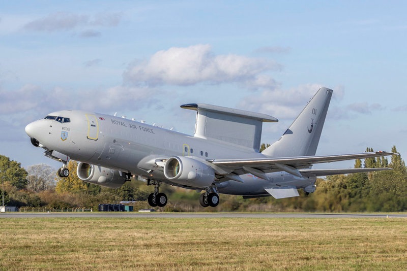 Royal Air Force confirms successful test flight of first E-7 Wedgetail aircraft