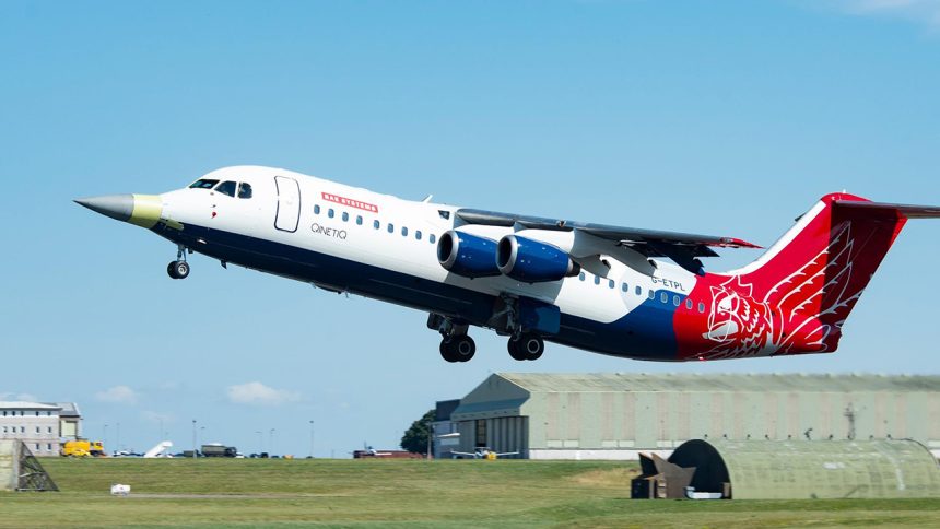 BAE Systems and QinetiQ ready Avro RJ100 testbed for ECRS Mk2 radar flight trials
