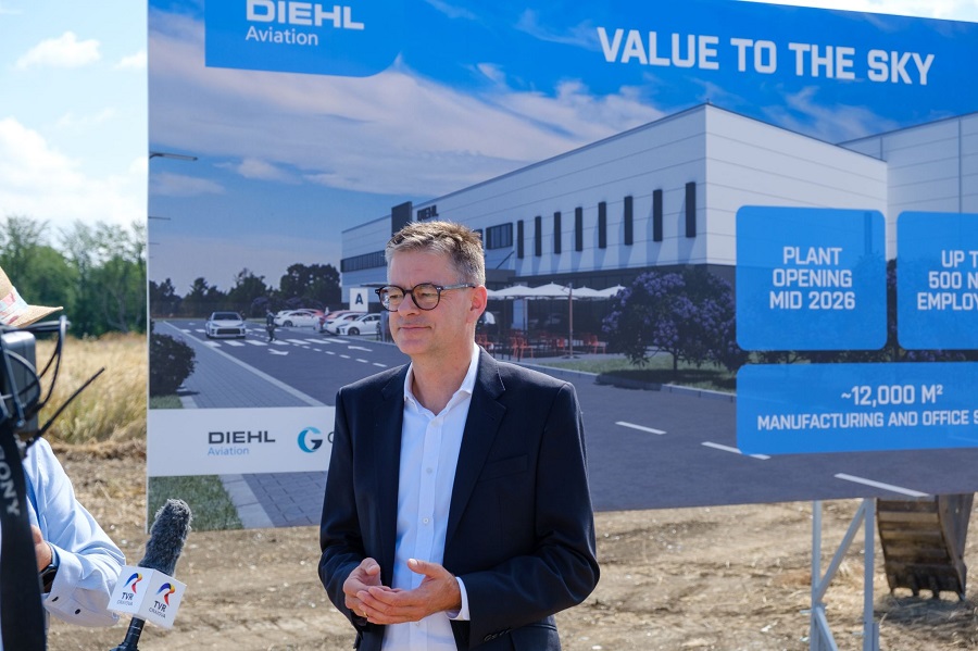 Diehl Aviation launches construction of major new manufacturing site in Romania