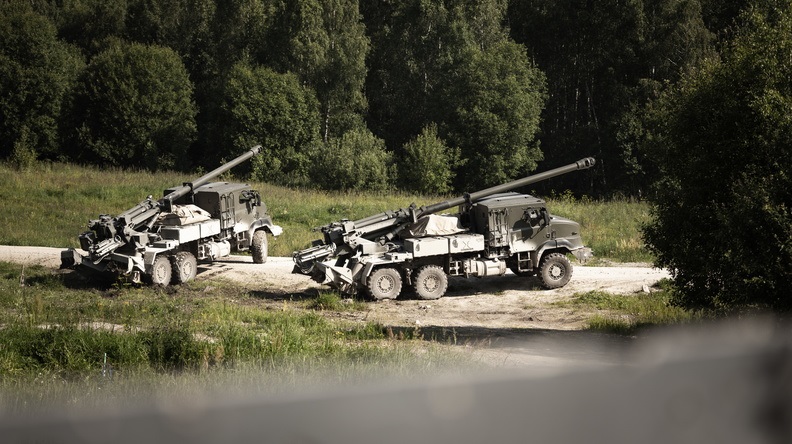 Estonia’s new CAESAR artillery battery reaches combat readiness after July drills