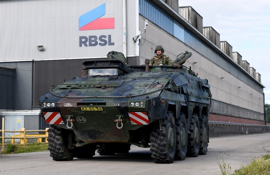 First fully UK-built Boxer armoured vehicle delivered to British Army for training use
