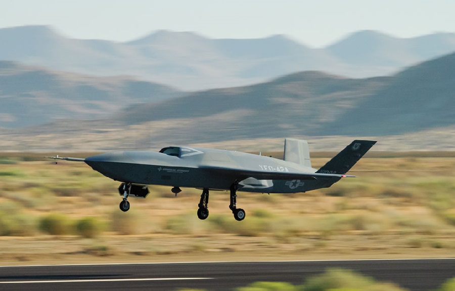 General Atomics’ YFQ-42A Collaborative Combat Aircraft begins U.S. Air Force flight testing after rapid build