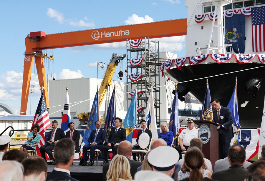Hanwha Group announces $5 billion Philly Shipyard plan under South Korea’s U.S. shipbuilding pledge