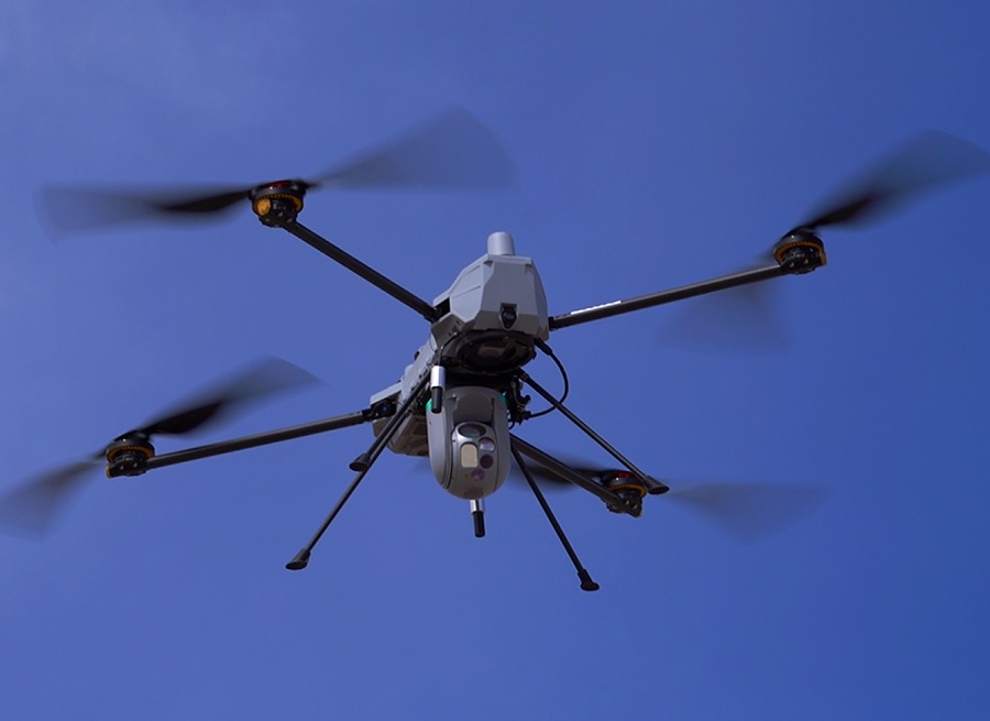 PDW C100 quadcopter showcases advanced targeting capabilities for UK Ministry of Defence