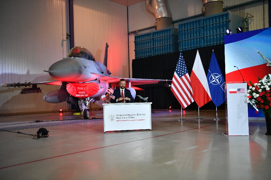 Poland signs $3.8 billion contract to upgrade F-16 fighter jets with U.S. financing support