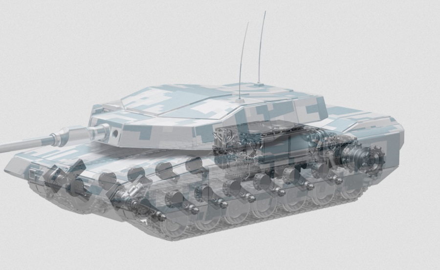 RENK supports consolidation of battle tank platforms with new modular HSWL 406 transmission