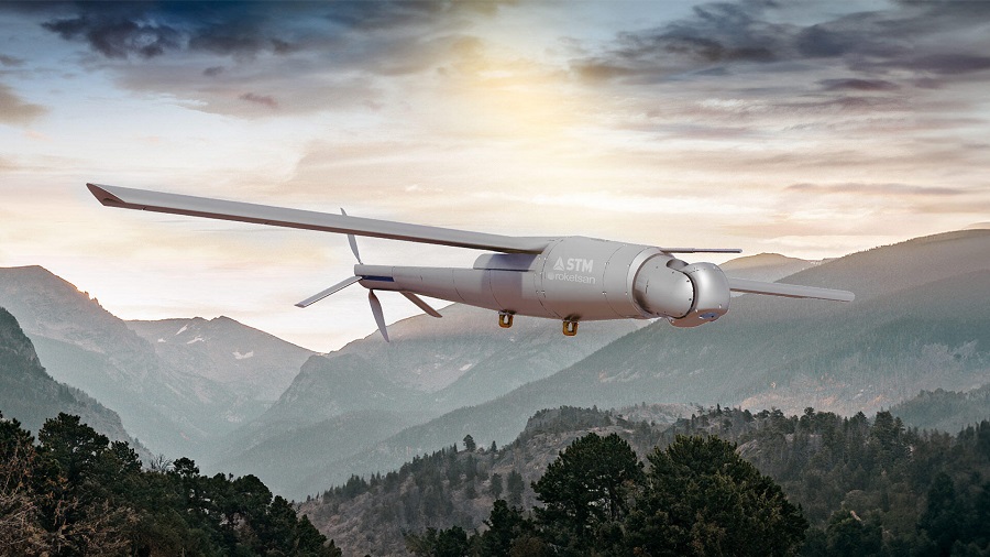 Türkiye’s Alpagut Smart Loitering Munition System, developed by STM and Roketsan, has successfully completed its first test launch from the Bayraktar Akinci Unmanned Combat Aerial Vehicle. The test took place off the coast of Sinop, where Alpagut loitered in the air, autonomously identified and assessed a maritime target, and executed a precision dive to complete the mission.