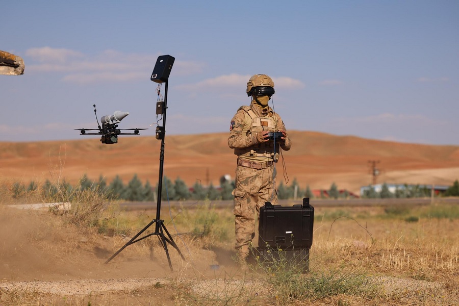 STM enhances KarguFPV kamikaze drone with armour-piercing warhead and fibre-optic cable