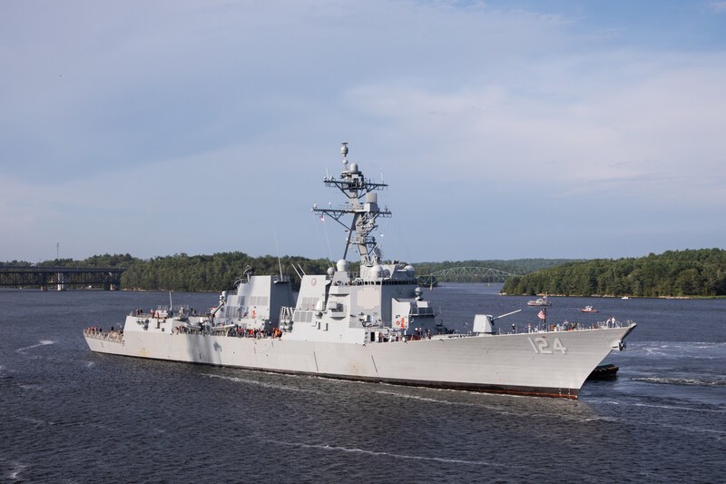 U.S. Navy awards additional Arleigh Burke-class destroyer contract to General Dynamics Bath Iron Works
