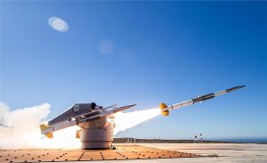 Naval Air Warfare Center Weapons Division leaders, joined by Naval Surface Warfare Center – Port Hueneme Division, Naval Facilities Command, and Naval Base Ventura County leaders, cut the ribbon on August 20 on a new facility at San Nicolas Island. The site doubles the command’s capacity for launching supersonic targets on the Point Mugu Sea Range.