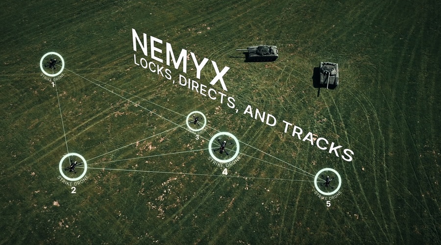 Auterion unveils Nemyx, a swarm engine enabling coordinated drone strikes across platforms